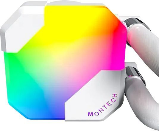 Система жидкостного охлаждения MONTECH HyperFlow Digital 360 White (HYPERFLOW ARGB 360 (W)) фото 5