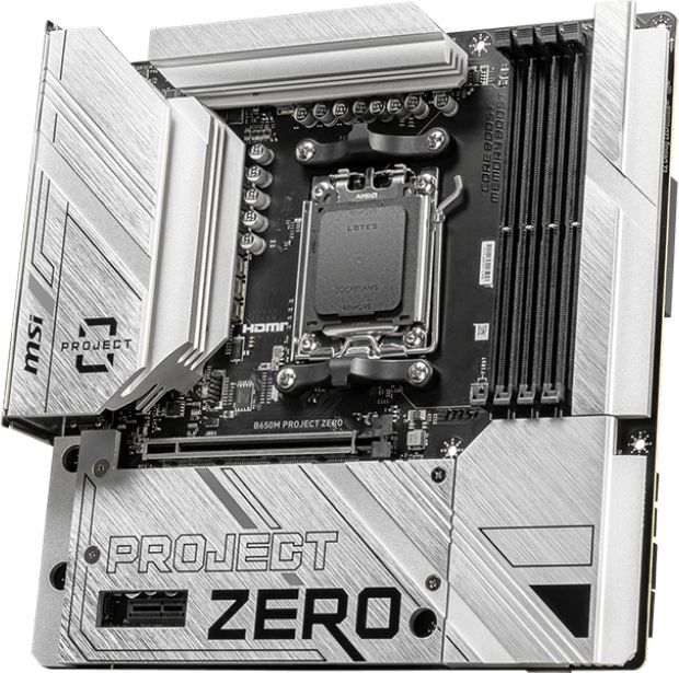Материнская плата MSI AMD B650 SAM5 MATX B650M PROJECT ZERO(B650M PROJECT ZERO) фото 4
