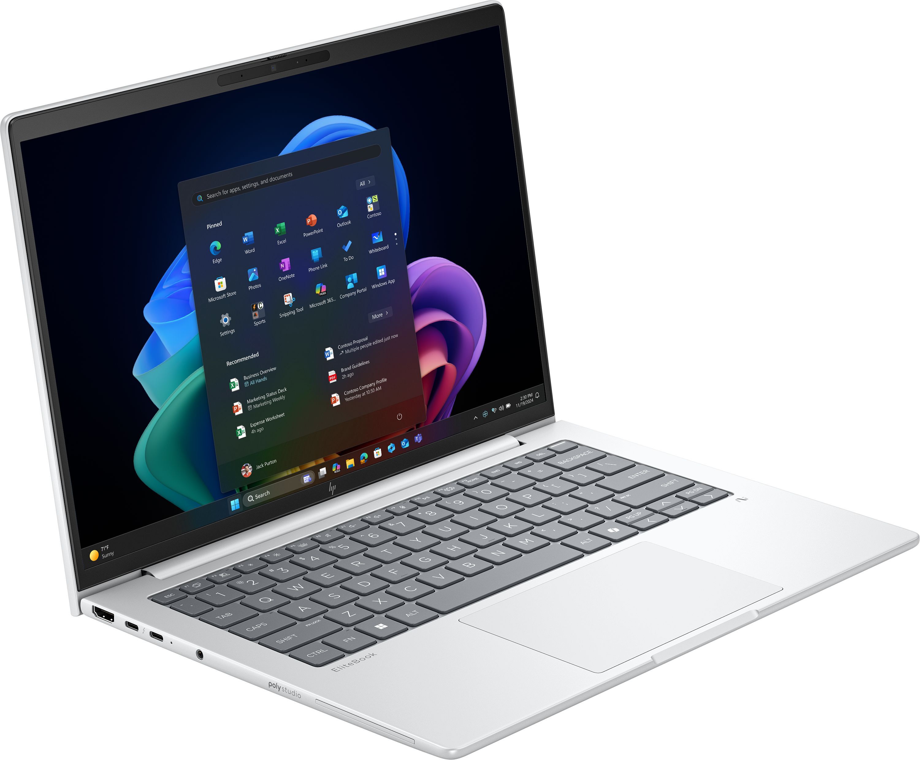 Ноутбук HP EliteBook 8-G1a (C15BBET) фото 2