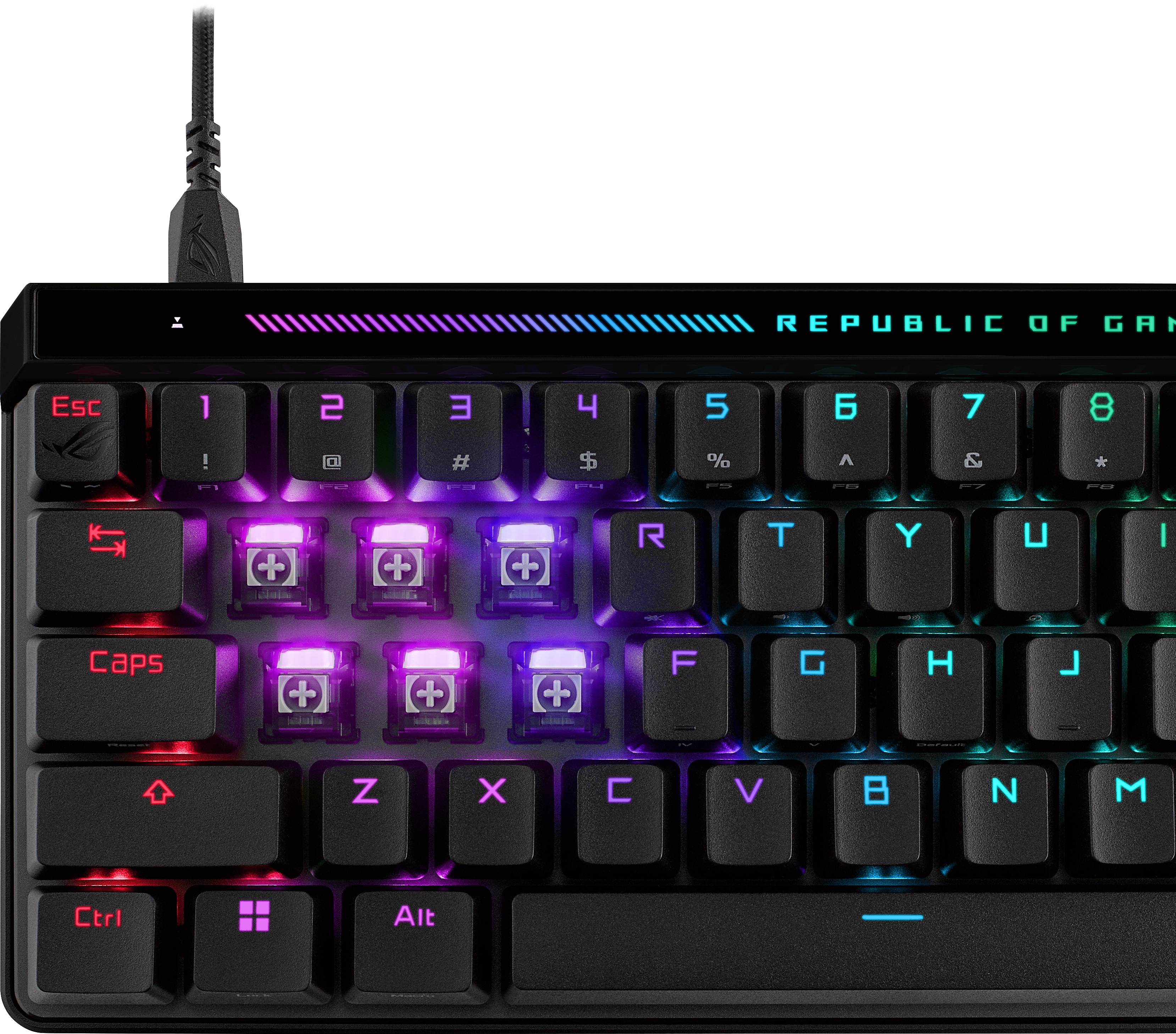 Игровая клавиатура ASUS ROG Falchion Ace HFX (90MP03VE-BKMA00) фото 