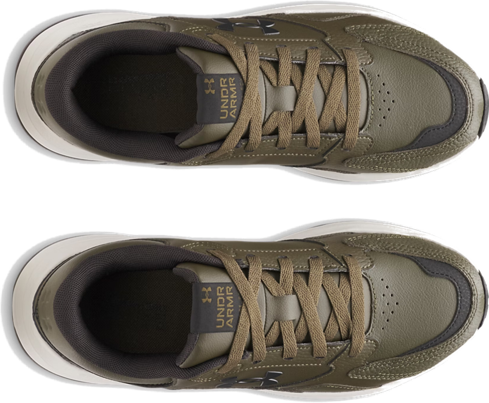 Кроссовки мужские Under Armour Edge Lthr 3028375-308 45,5 (11,5 US) зеленые фото 5