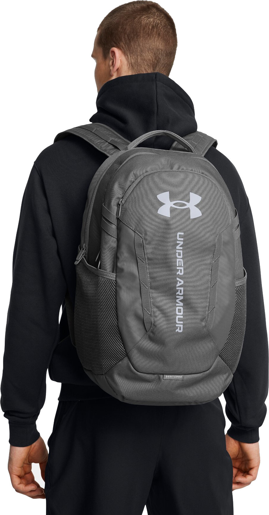 Рюкзак Under Armour Hustle 6.0 Backpack 1384672-025 OSFM сірийфото6