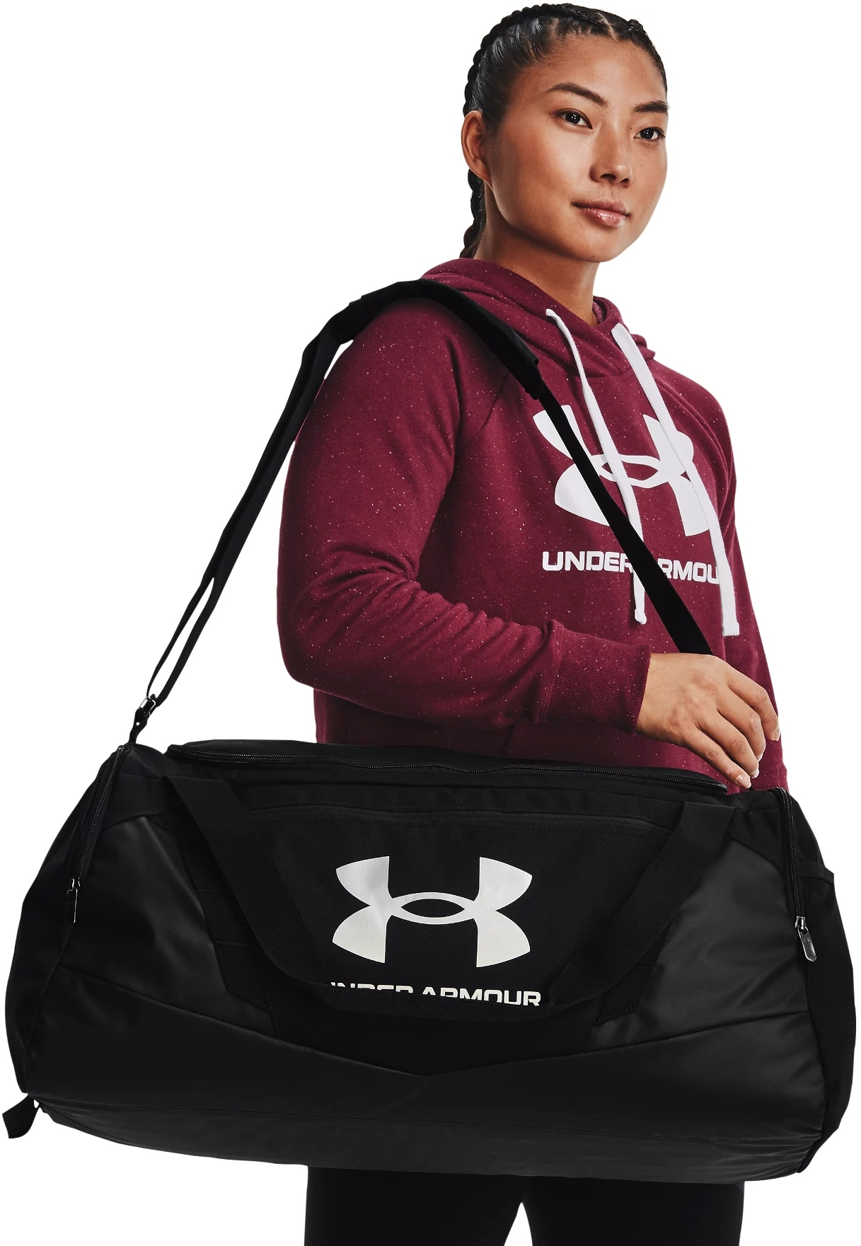 Сумка Under Armour Undeniable 5.0 Duffle Medium 1369223-001 OSFM черная фото 8