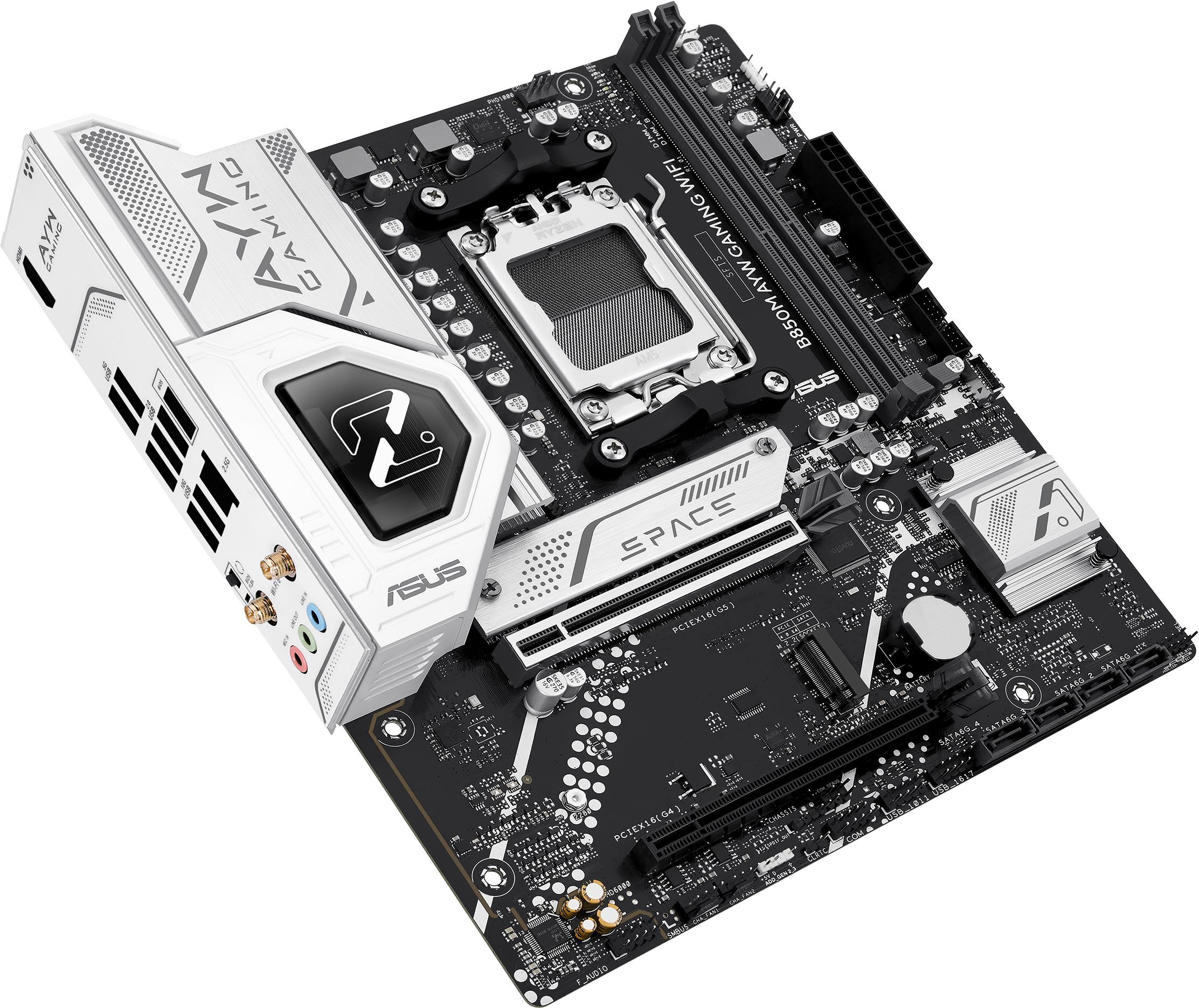 Материнcкая плата ASUS B850M AYW GAMING WIFI (90MB1LW0-M0EAY0) фото 