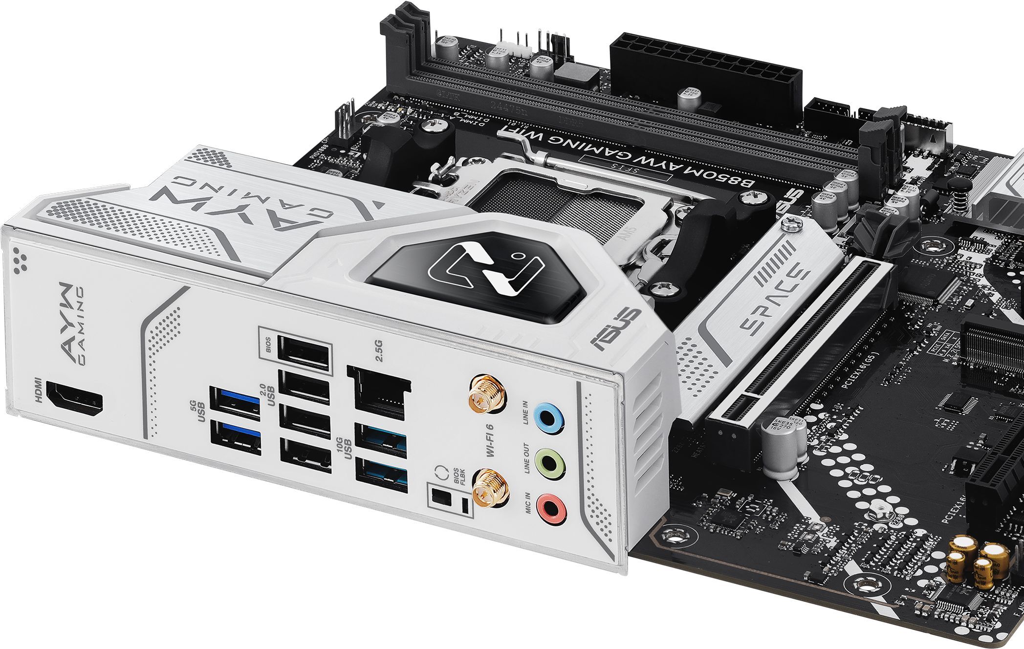 Материнcкая плата ASUS B850M AYW GAMING WIFI (90MB1LW0-M0EAY0) фото 