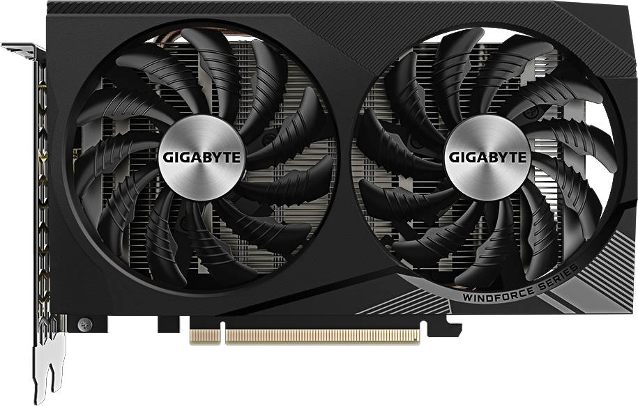 Видеокарта GIGABYTE GeForce RTX 3050 8GB GDDR6 WINDFORCE OC (GV-N3050WF2OCV2-8GD) фото 2