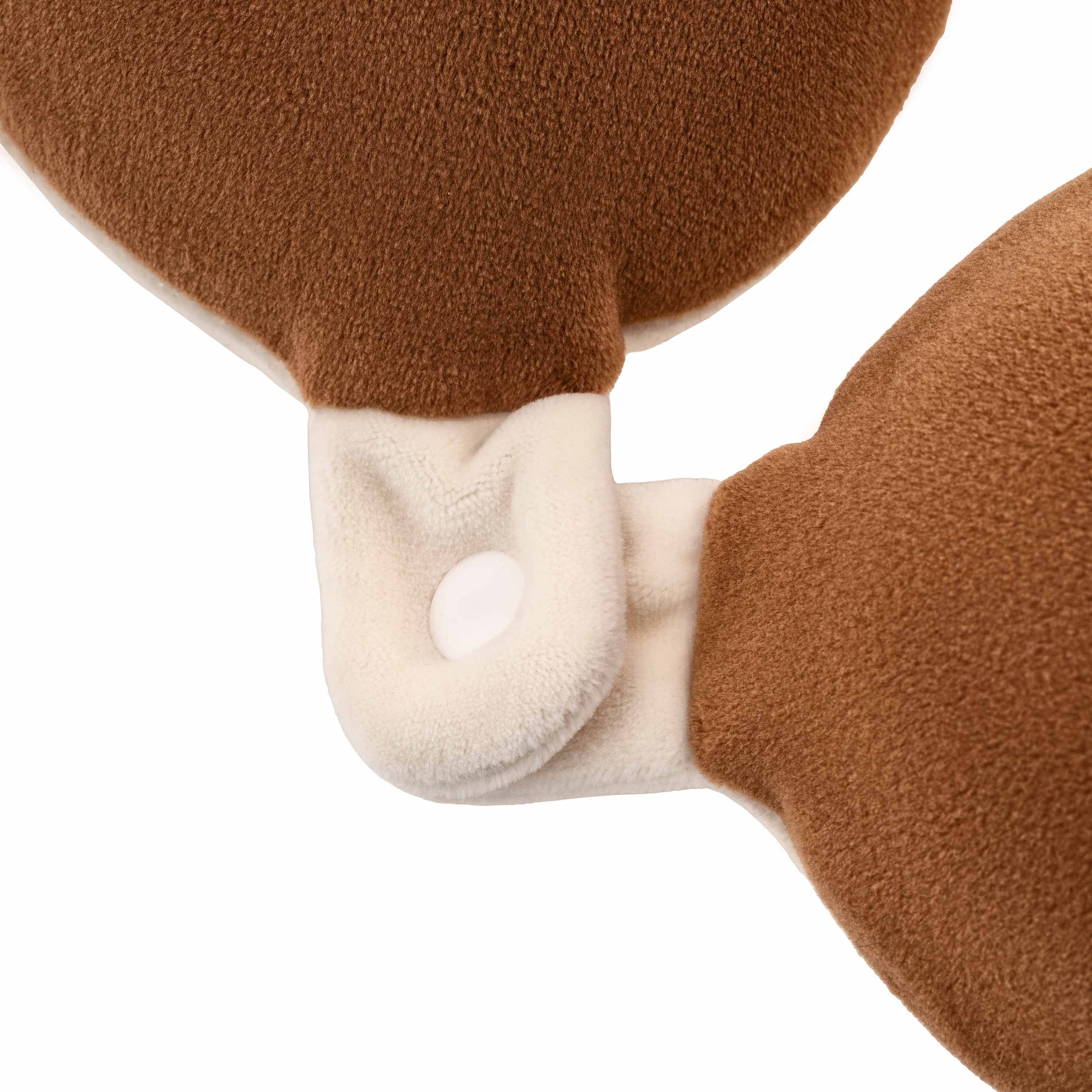 Подушка для шеи ARDESTO Travel Reindeer 30х30см, белый (ART3031NEP) фото 5