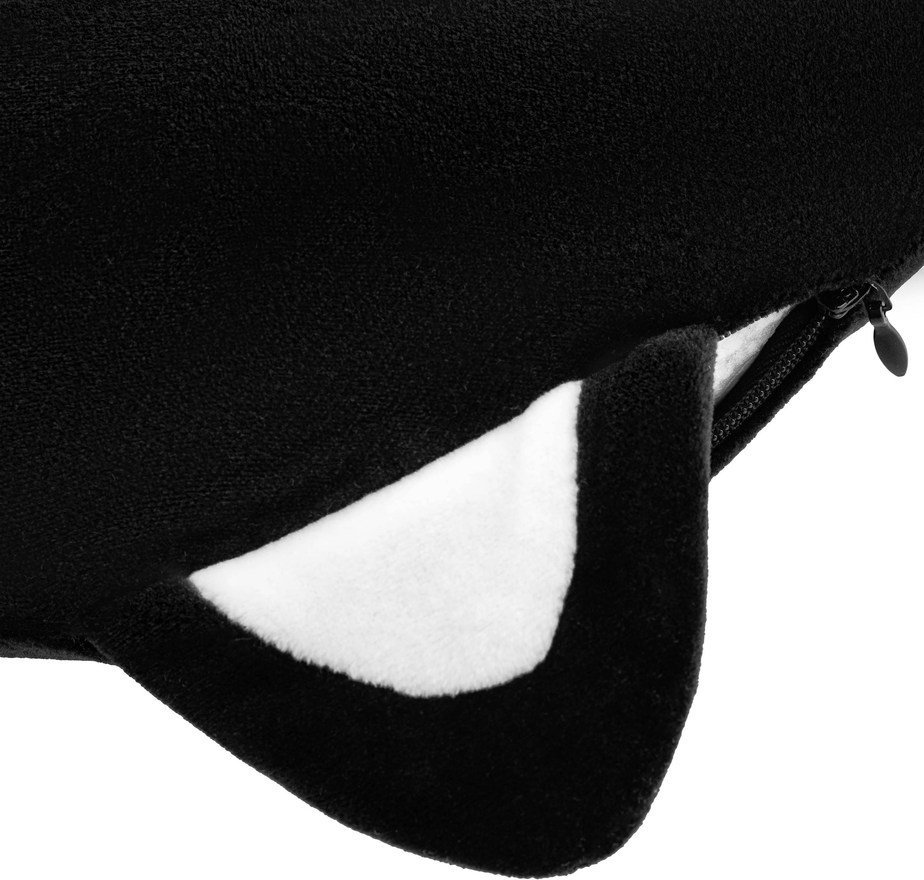 Подушка для шеи ARDESTO Travel Black Cat 30х30см, черный (ART3033NEP) фото 4