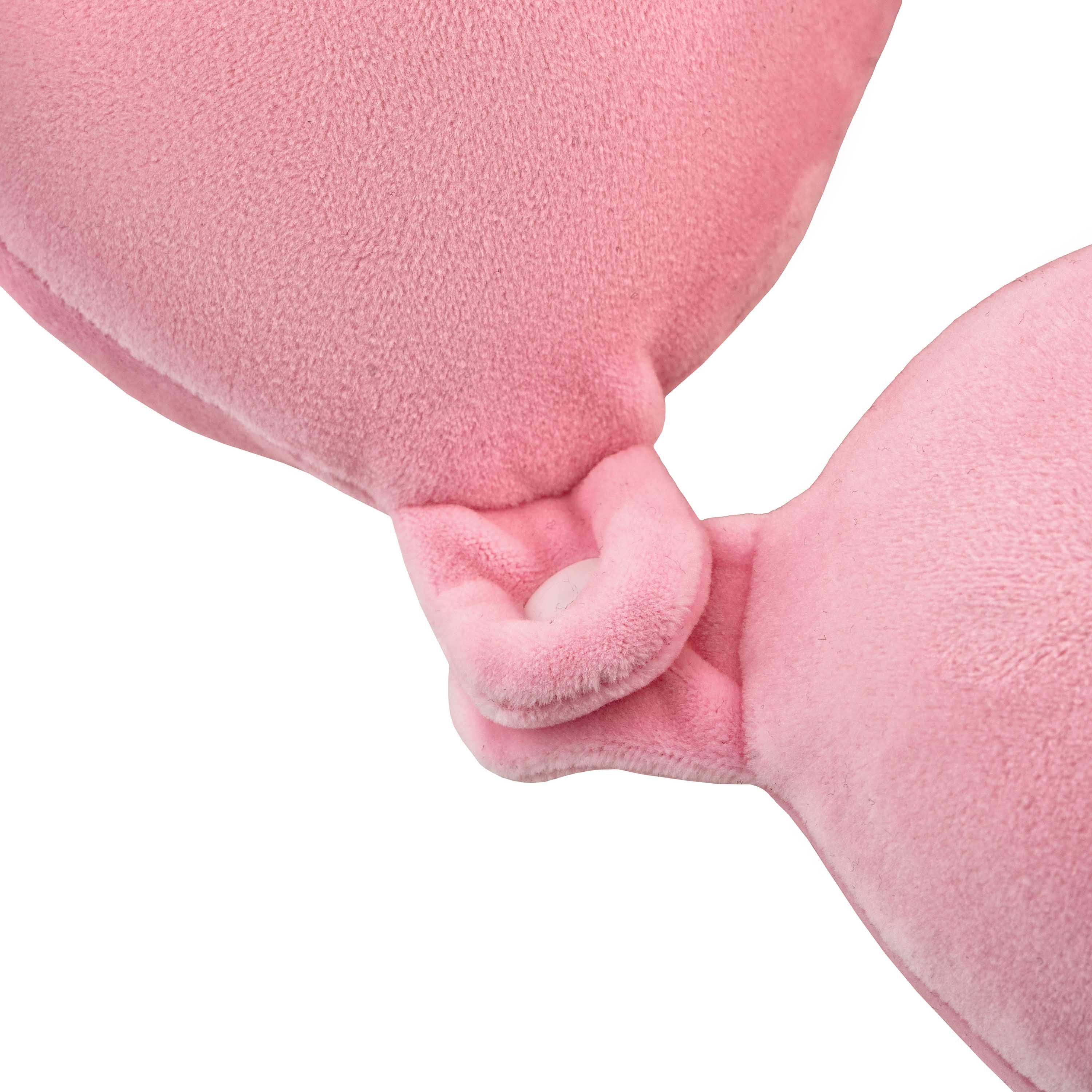 Подушка для шеи ARDESTO Travel Unicorn 30х30см, розовый (ART3032NEP) фото 5