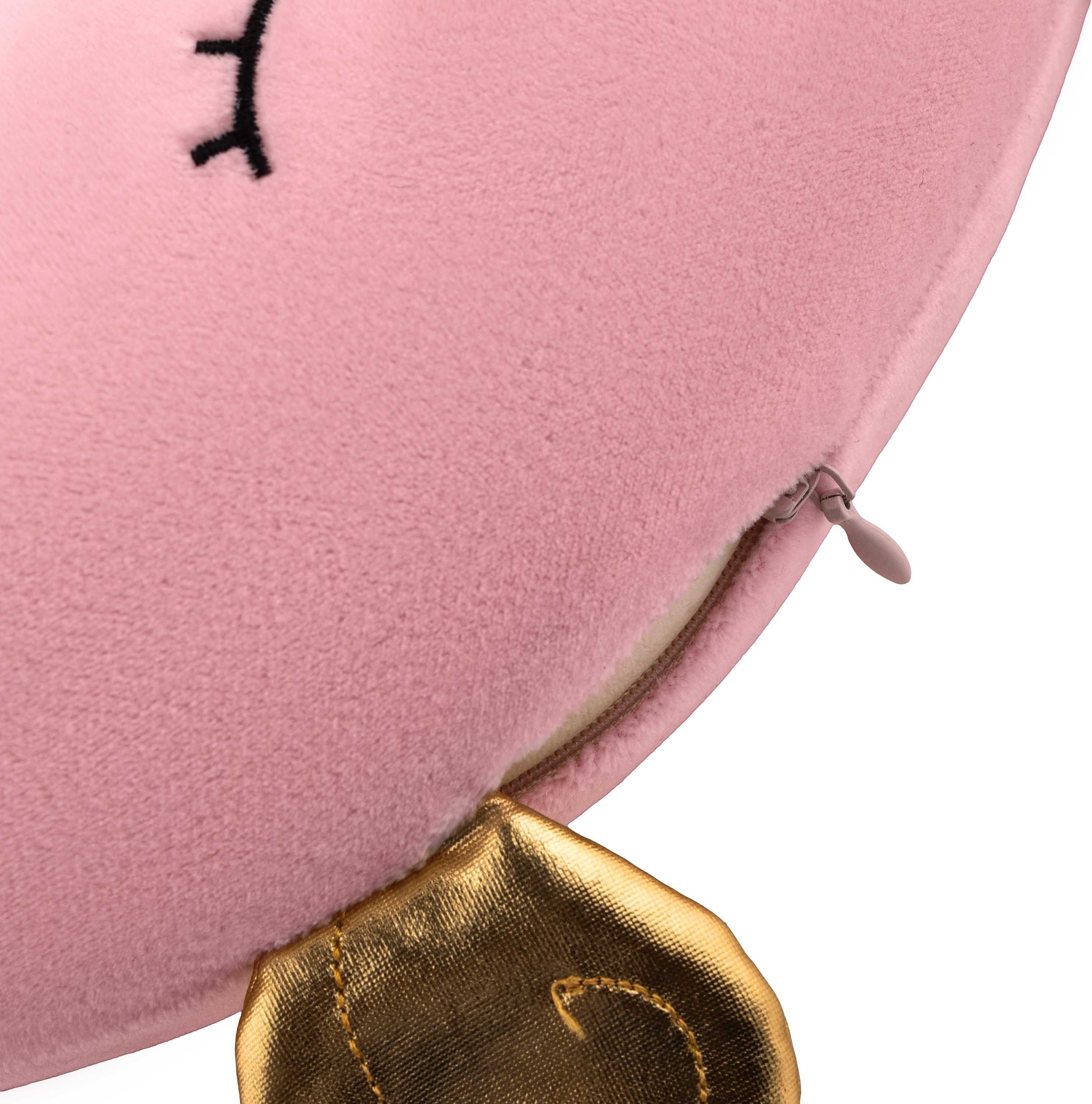 Подушка для шеи ARDESTO Travel Unicorn 30х30см, розовый (ART3032NEP) фото 4