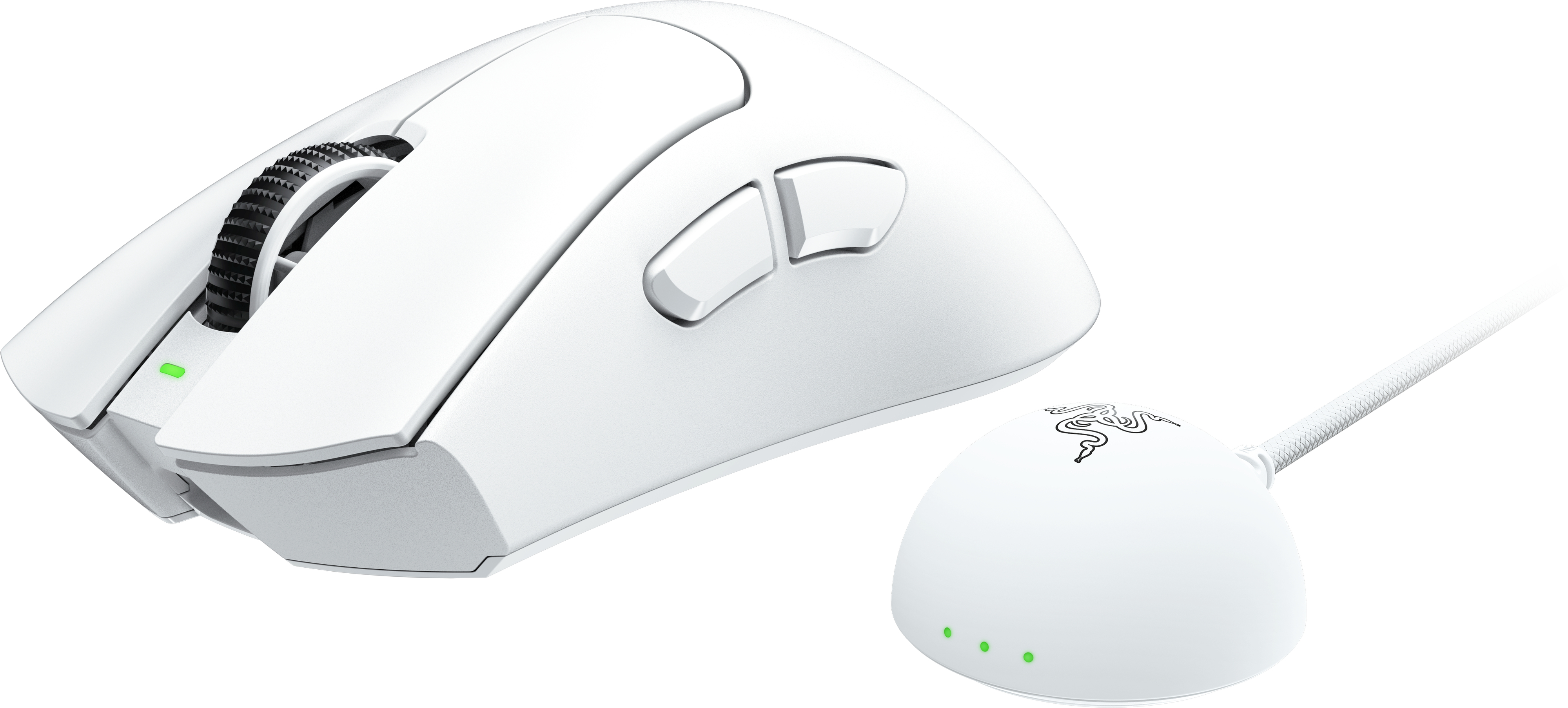 Ігрова миша Razer DeathAdder V4 Pro Gen-2 White (RZ01-05330200-R3G1)фото7