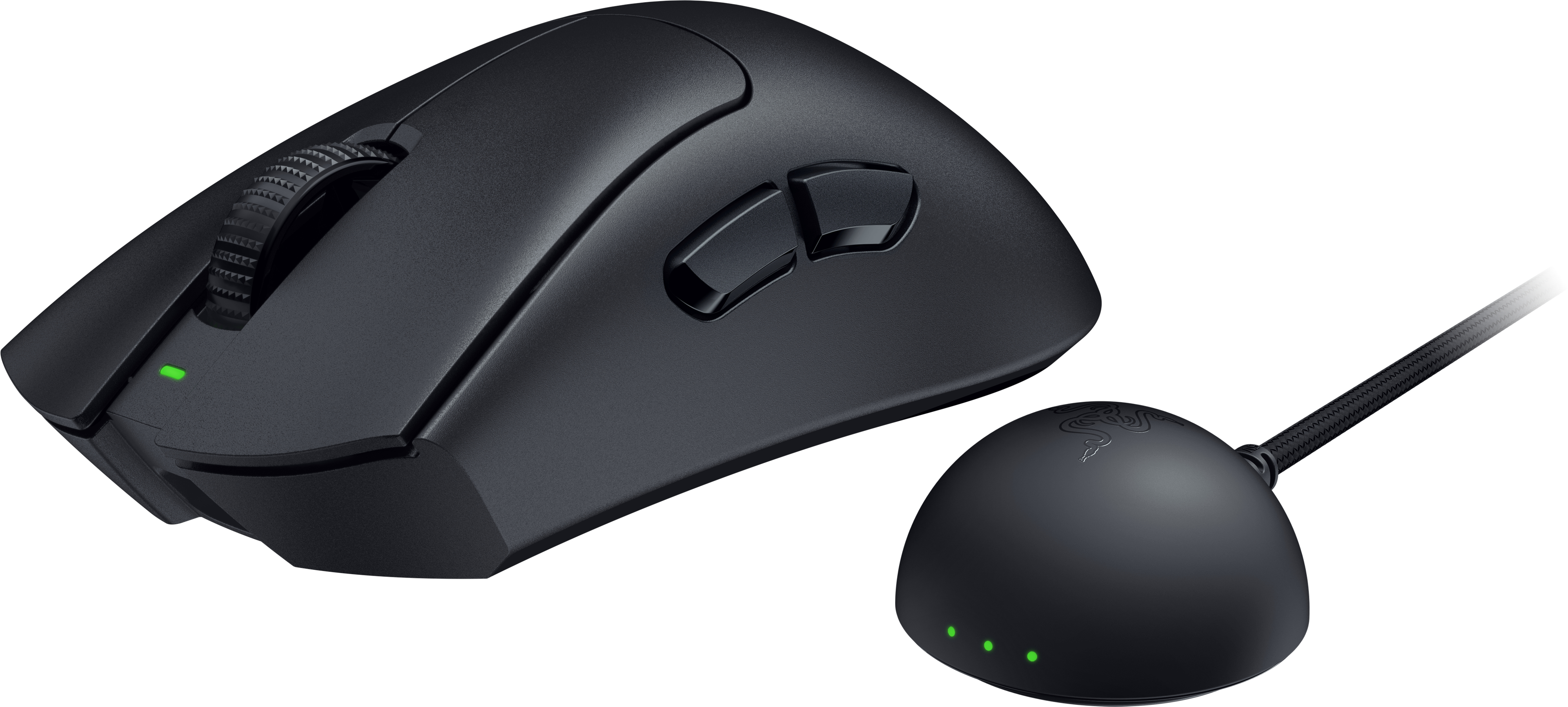 Игровая мышь Razer DeathAdder V4 Pro Gen-2, USB-A/WL, Black (RZ01-05330100-R3G1) фото 
