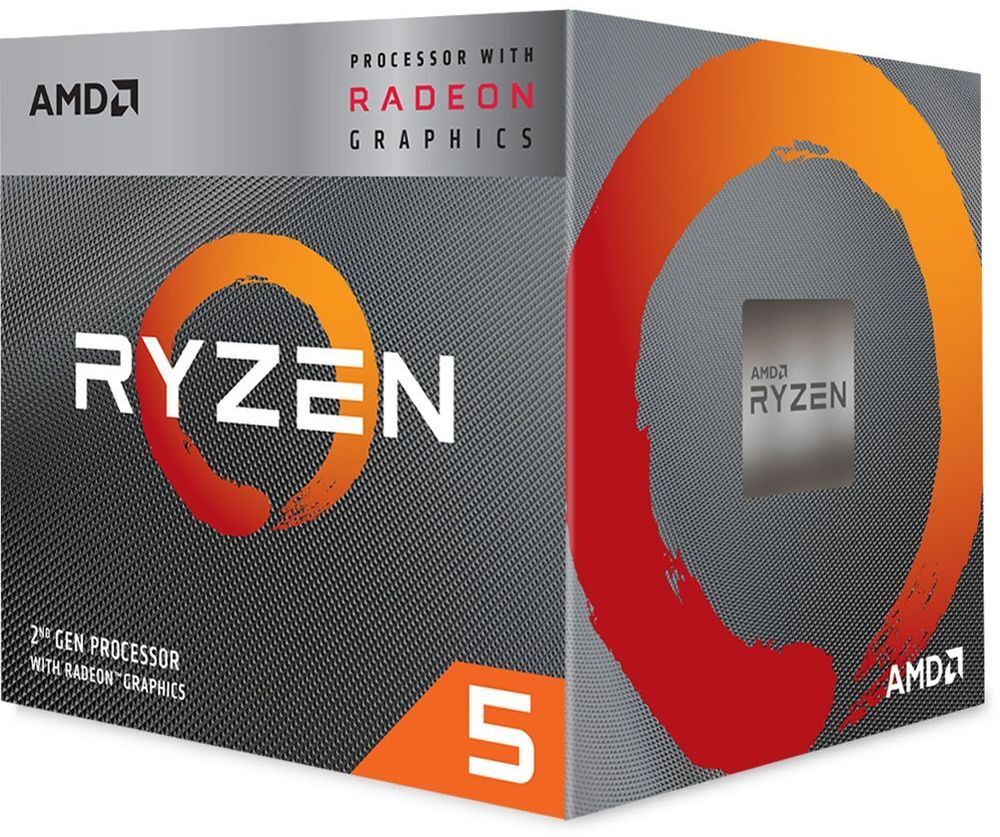 Процессор AMD Ryzen 5 3400G (YD3400C5FHSBX) фото 