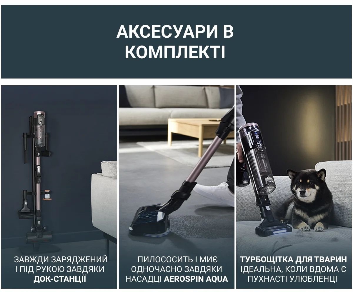 Акумуляторний пилосос Rowenta RH9CD9E0фото