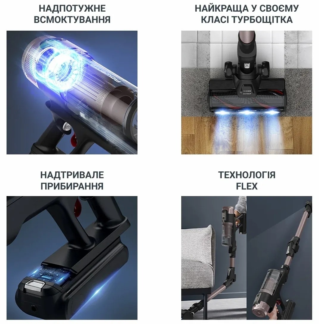 Акумуляторний пилосос Rowenta RH9CD9E0фото