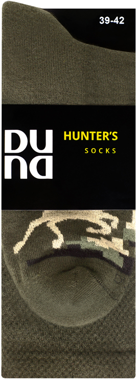 Шкарпетки чоловічі Duna 2112 43-46 хакі (4823094644143)фото5