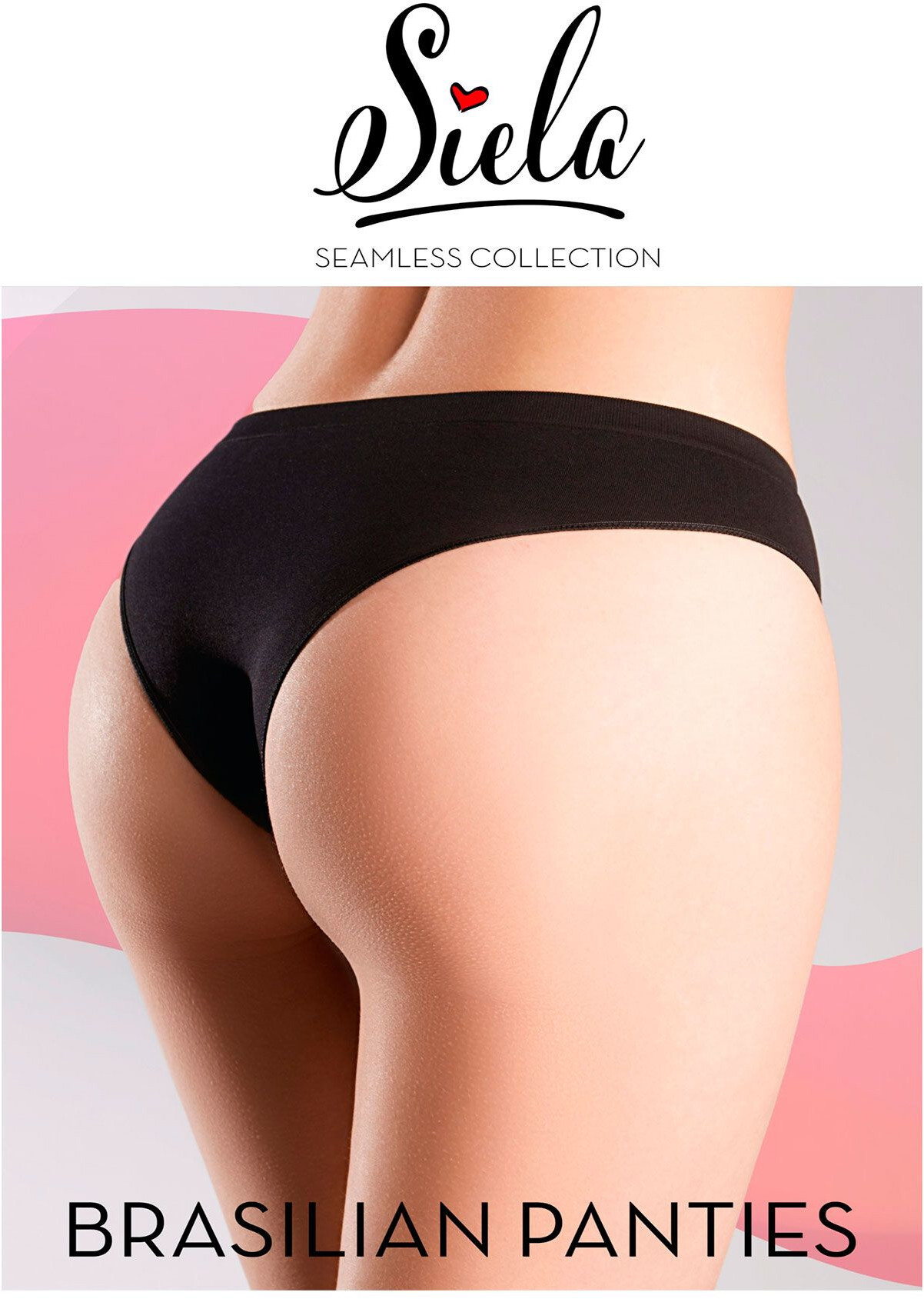 Труси жіночі SIELA Brasilian Briefs S/M чорний (4823116924048)фото2