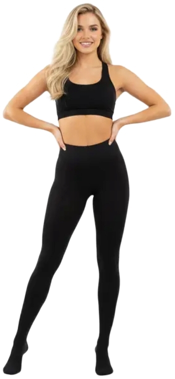 Колготы женские SIELA Micro charme 100 Den 2р черные (4823116935426) фото 3