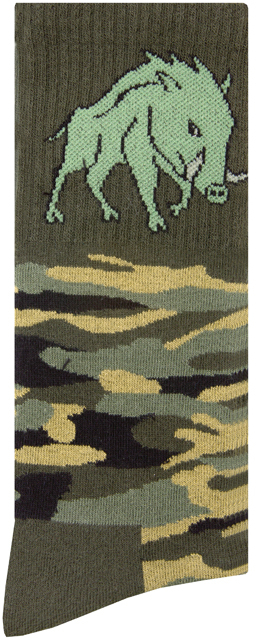 Шкарпетки чоловічі Duna 2113 39-42 хакі (4823094644150)фото5