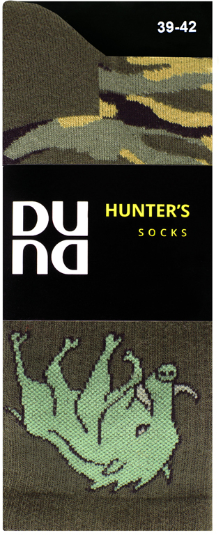 Шкарпетки чоловічі Duna 2113 43-46 хакі (4823094644167)фото6