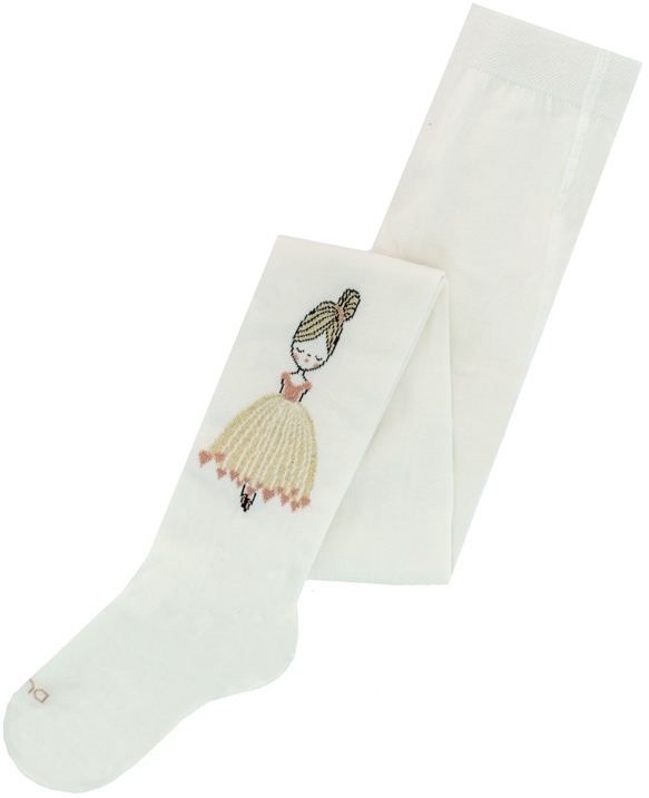 Колготы для девочек Duna 4416 134-140 молочный (4823094643658) фото 3