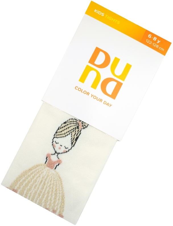 Колготы для девочек Duna 4416 134-140 молочный (4823094643658) фото 4