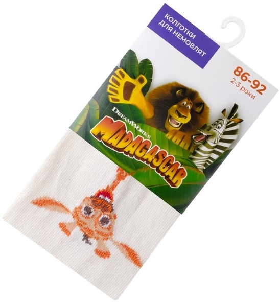 Колготы для девочек Duna 5430 80-86 молочный (4823094669856) фото 3