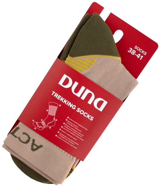 Носки мужские Duna 5672 43-46 бежевые (4823094660648) фото 6