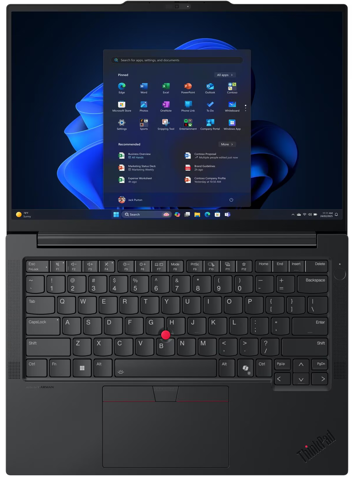 Ноутбук LENOVO ThinkPad E14 Gen 7 Eclipse Black (21TAS06700) фото 4