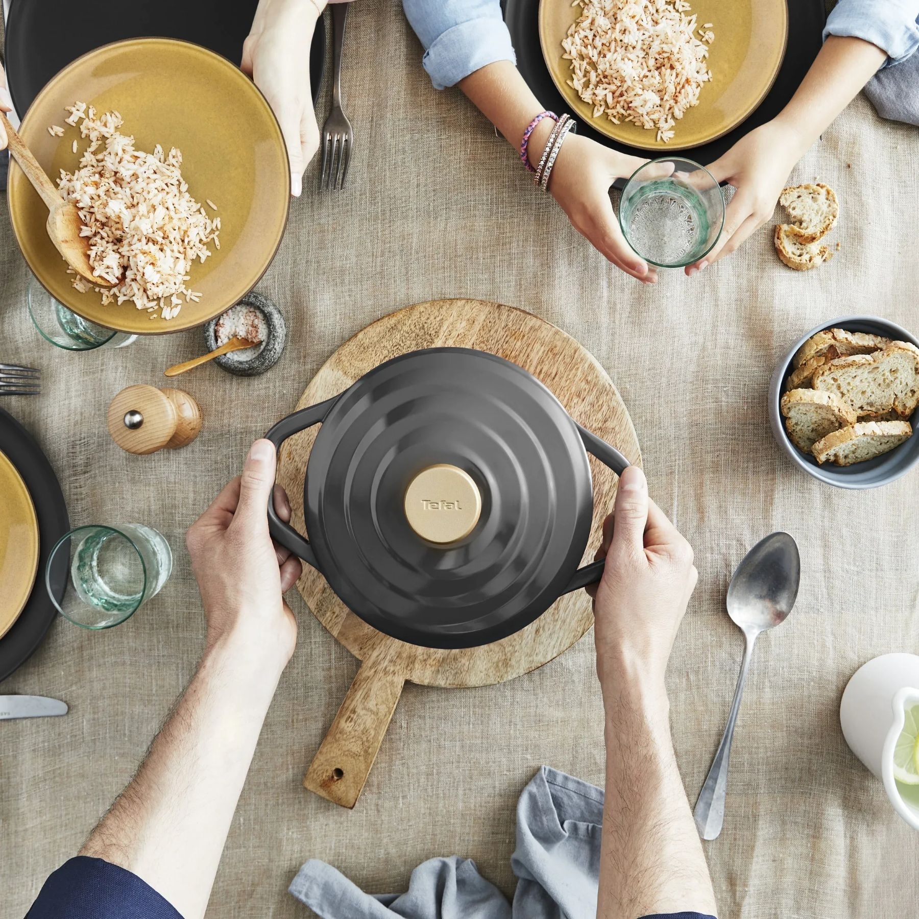 Кастрюля Tefal Air с крышкой, 3,1 л (E2554404) фото 12