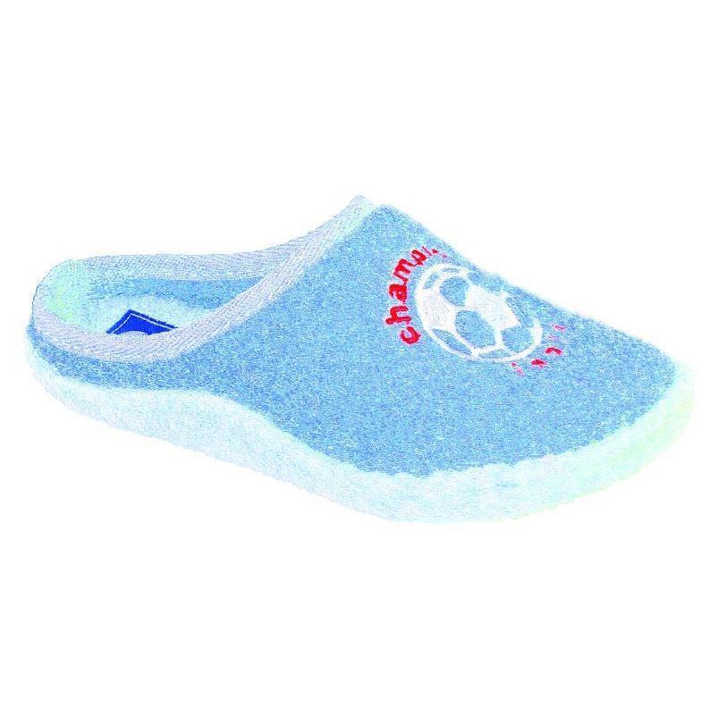 Домашние тапочки детские Inblu C2-3J 27 (17 см) серо-синие фото 3