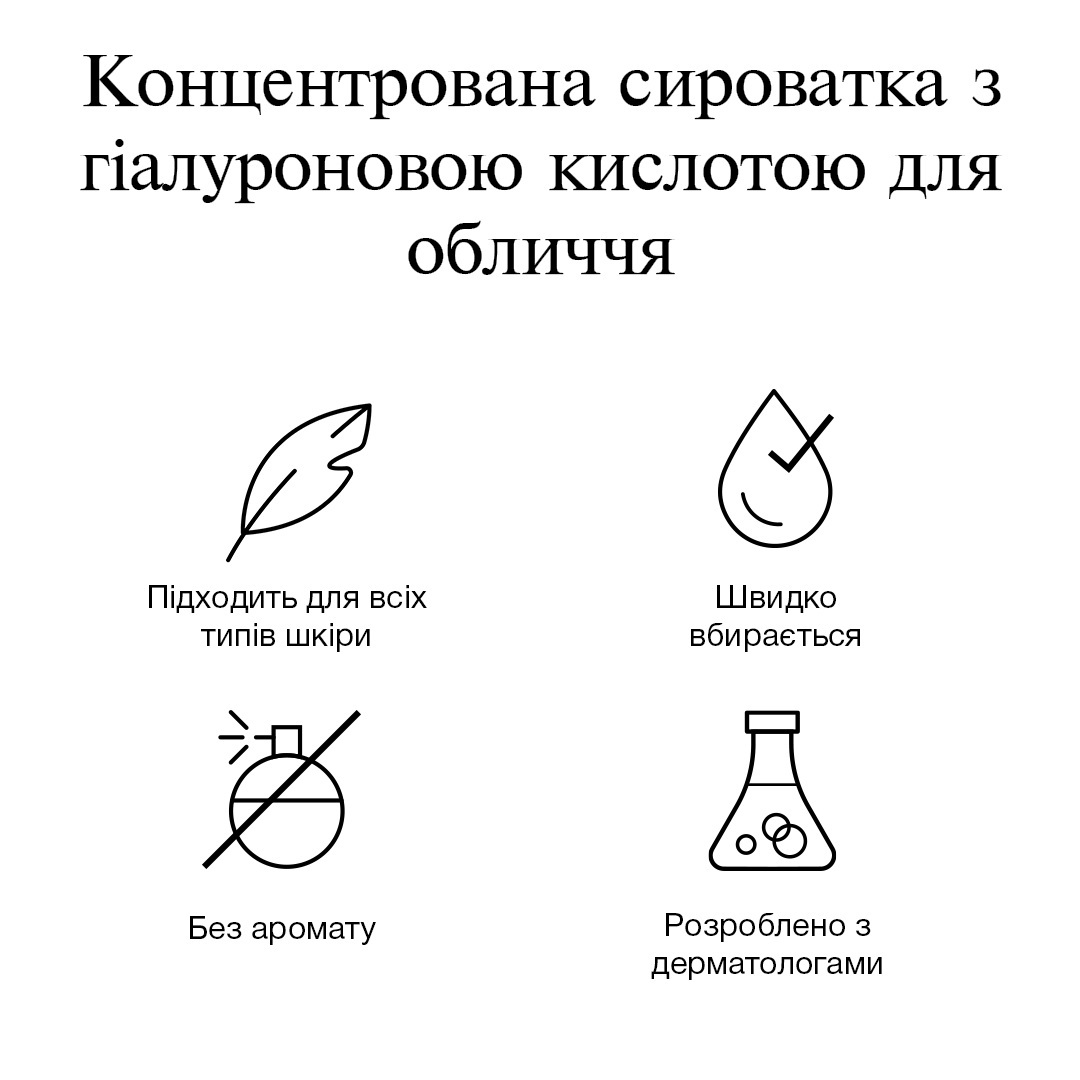 Концентрована сироватка для обличчя Neutrogena Hydro Boost з гіалуроновою кислотоюфото