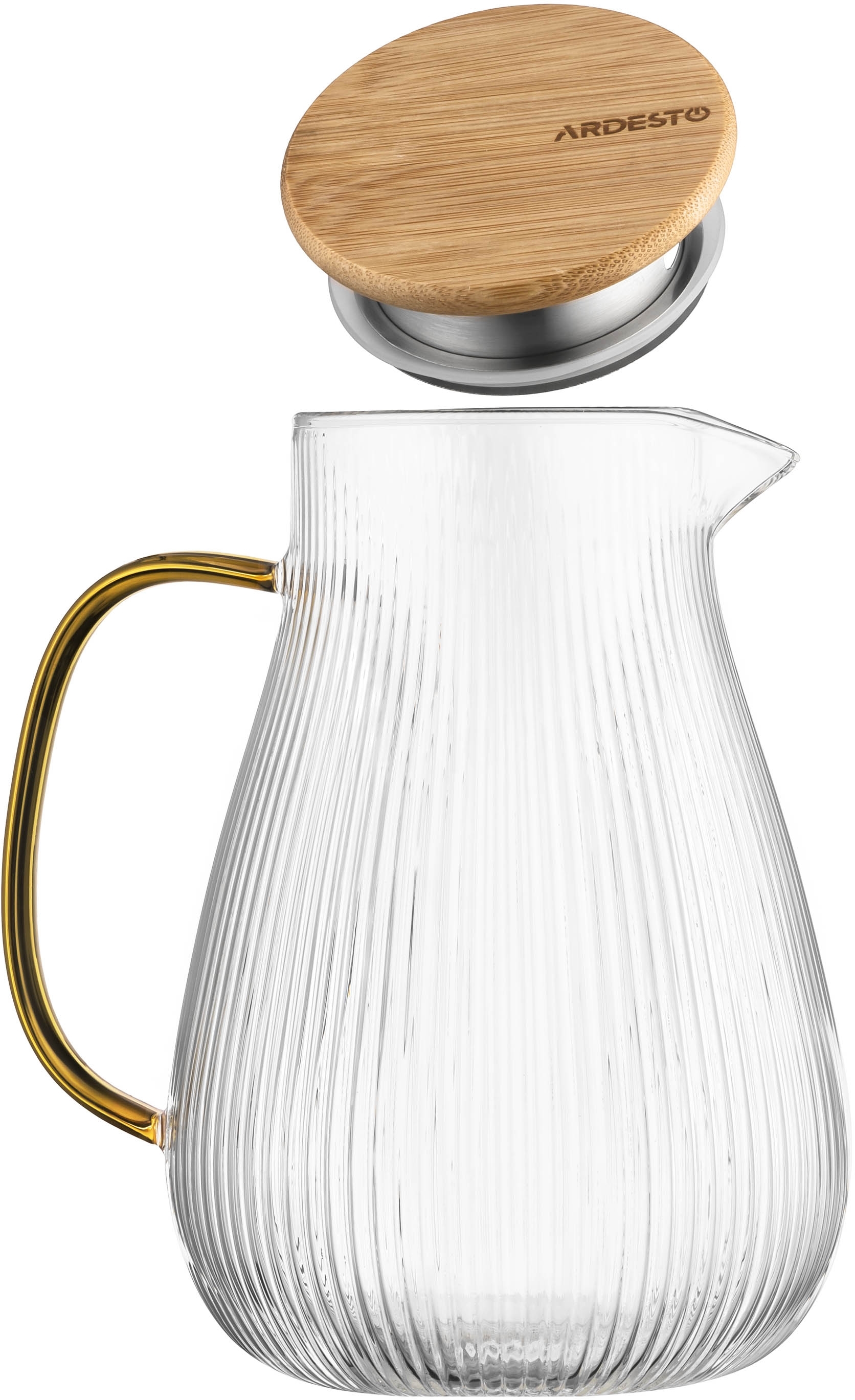 Кувшин с крышкой ARDESTO 1480мл (AR2614BSB) фото 