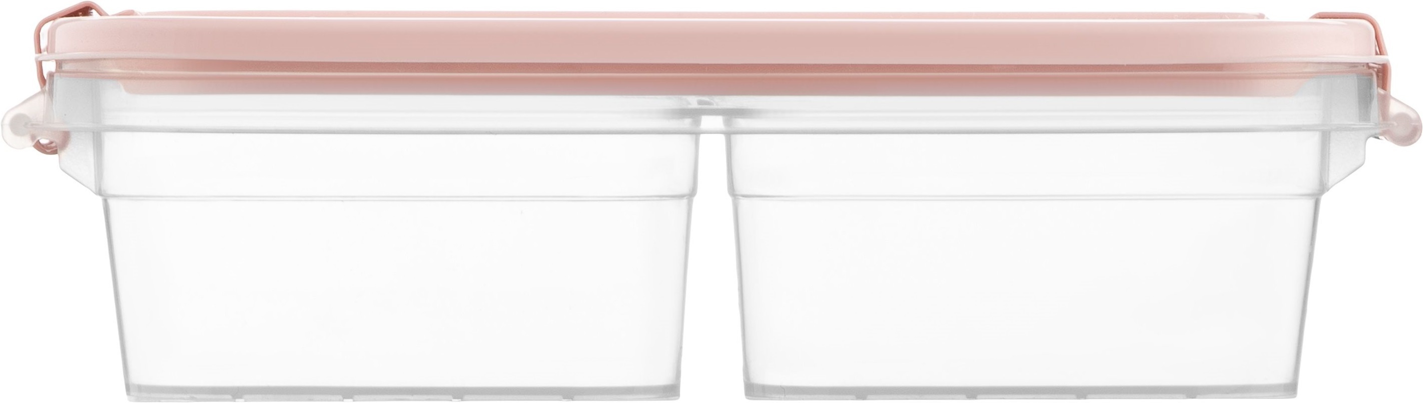Контейнер двосекційний ARDESTO Fresh 2х0.25л, рожевий (AR1302P)фото