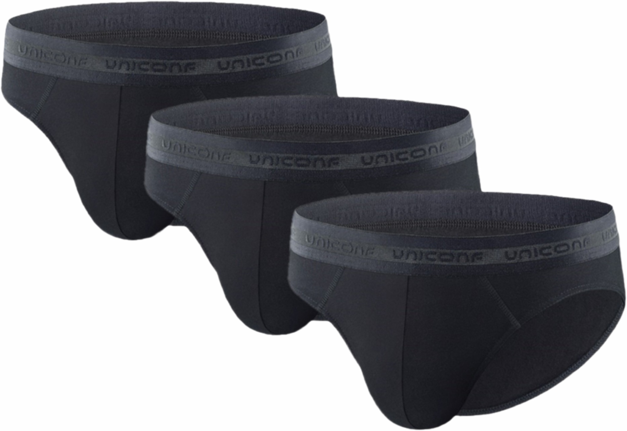 Набор трусов мужских UNICONF UPB05 2XL 3 шт черные (5942542257663) фото 2