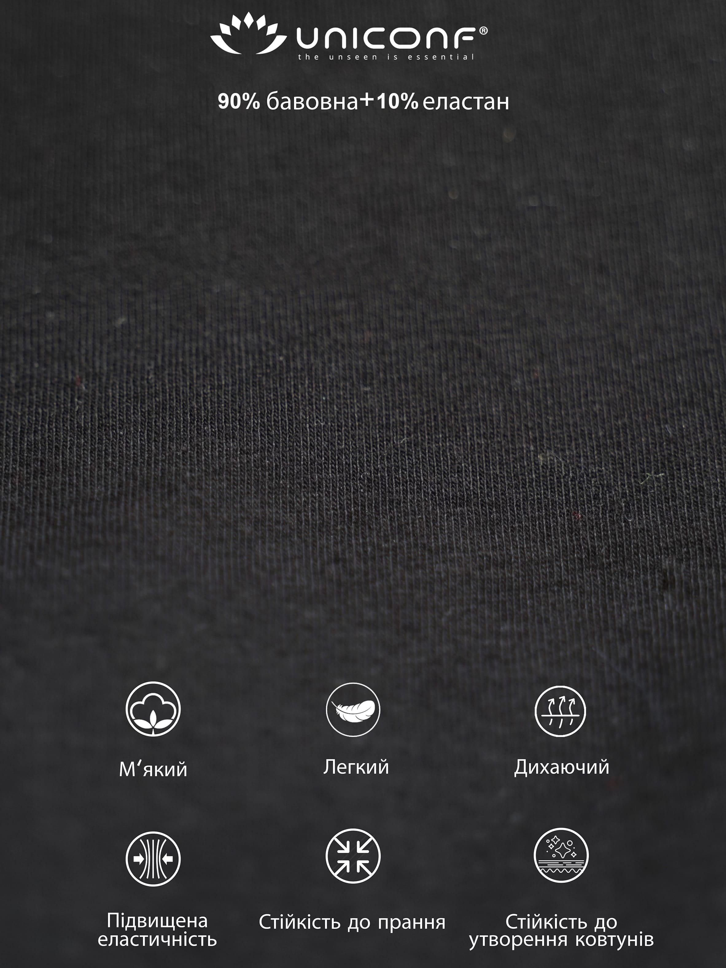 Набор трусов мужских UNICONF UBB08 2XL 5 шт черные (5942542251647) фото 6