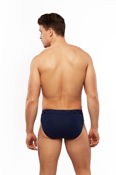 Набор трусов мужских UNICONF UPB40 2XL 5 шт темно-синие (5942542253139) фото 