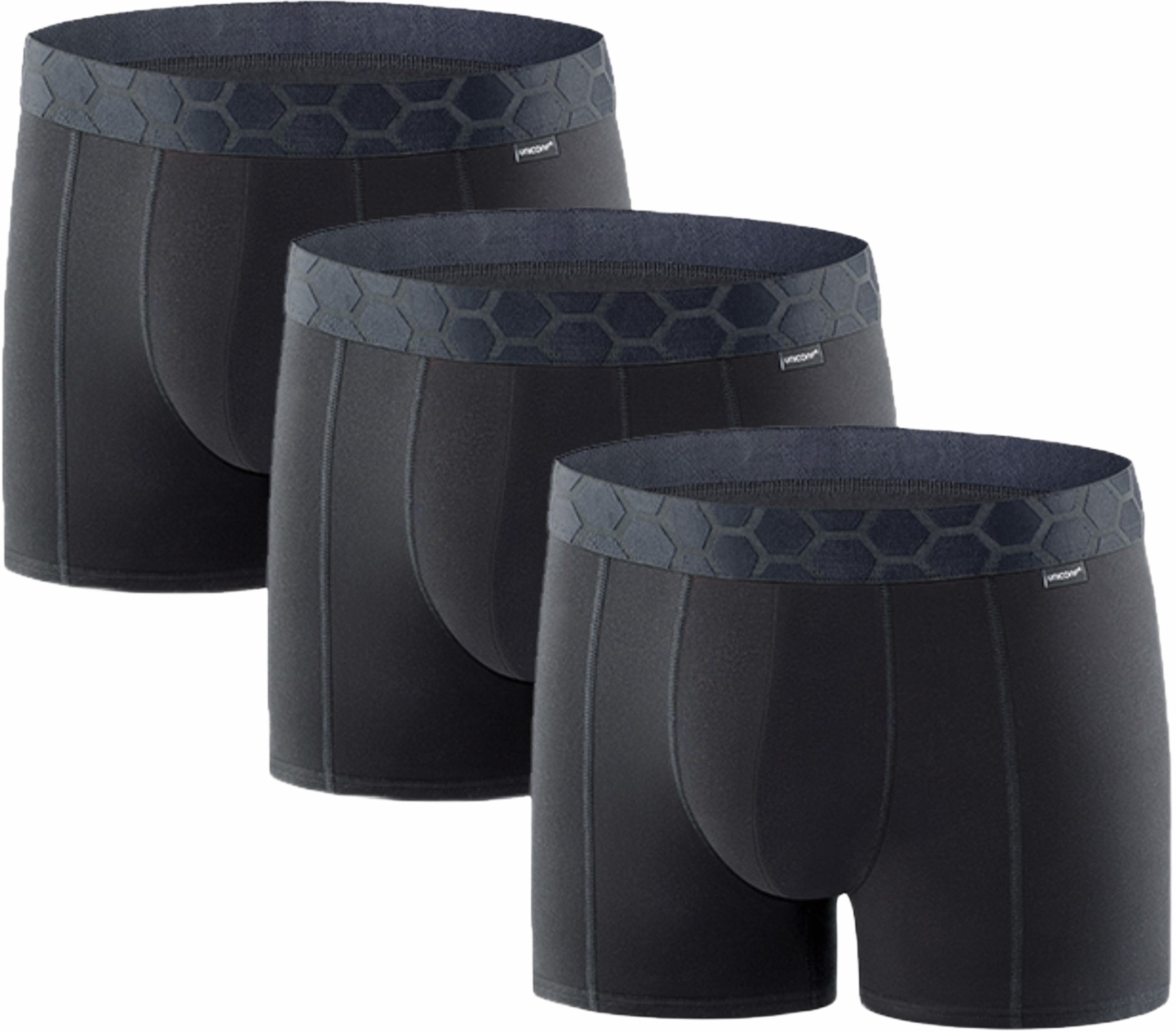 Набор трусов мужских UNICONF UBB116 XL 3 шт черные (5942542257854) фото 2