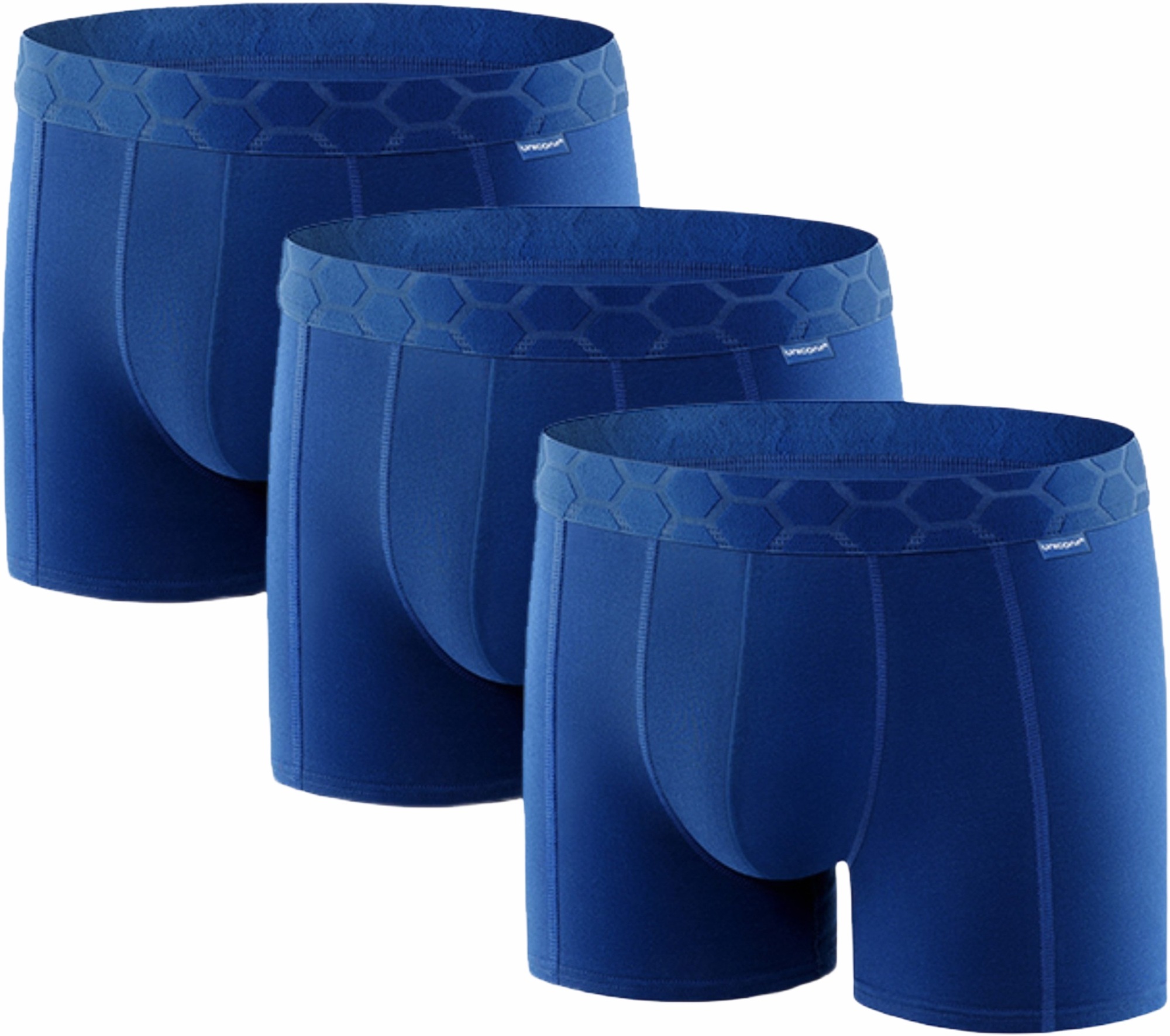 Набор трусов мужских UNICONF UBB116 XL 3 шт темно-синие (5942542257816) фото 2