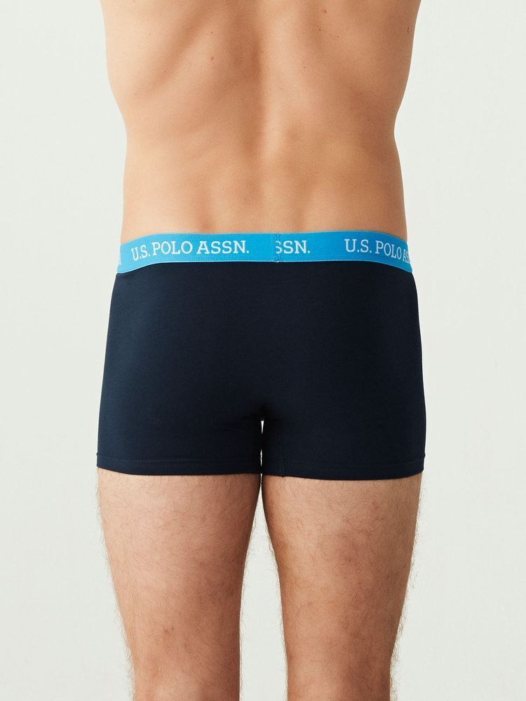 Набір трусів чоловічих U.S. Polo Assn. 80253 M 3 шт. чорний (8680557254747)фото9