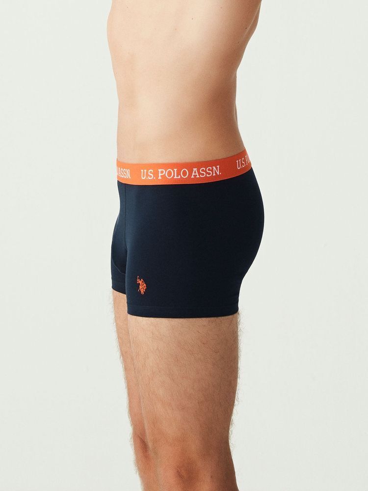 Набір трусів чоловічих U.S. Polo Assn. 80253 L 3 шт. чорний (8680557254754)фото4