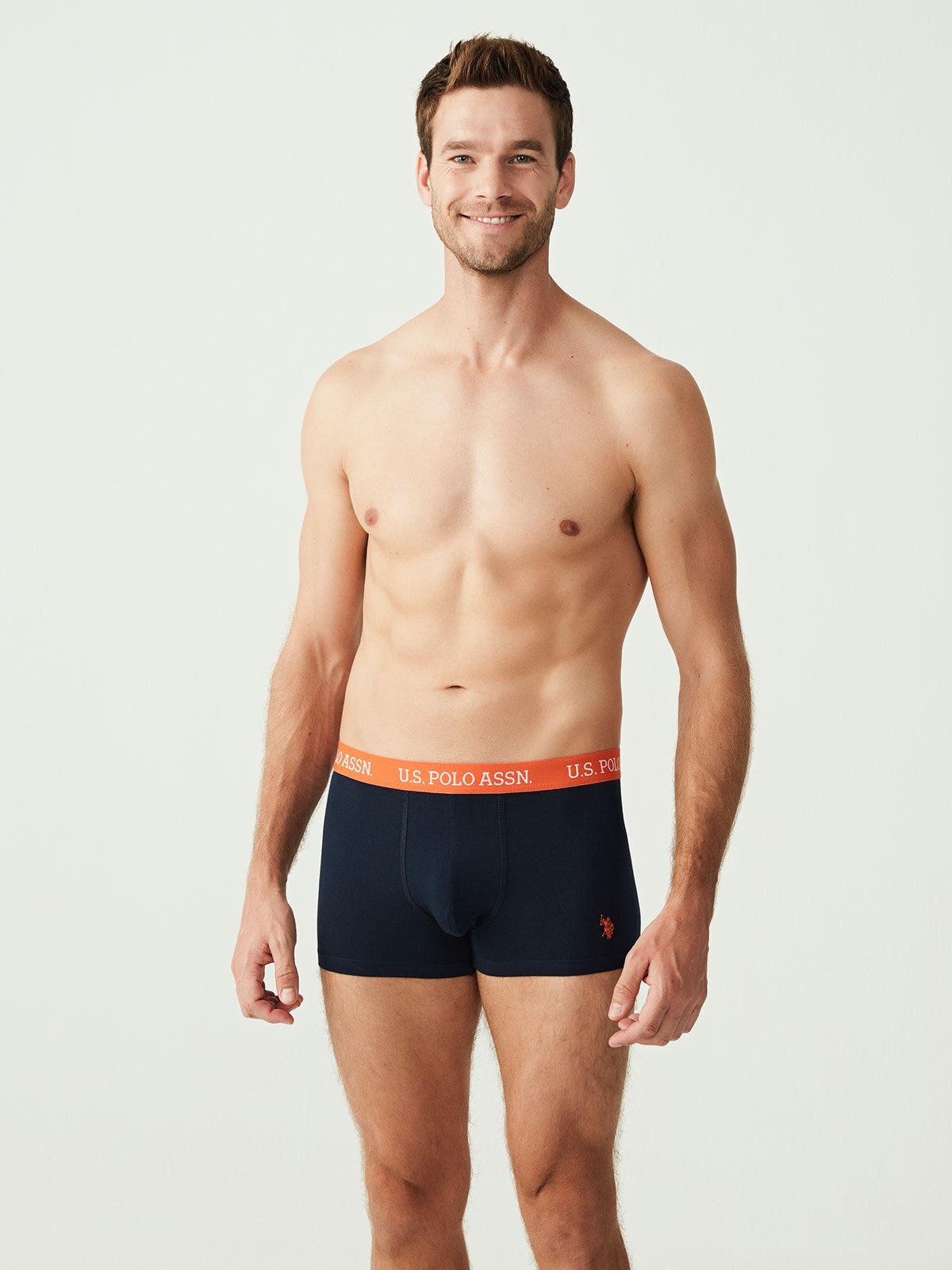 Набір трусів чоловічих U.S. Polo Assn. 80253 2XL 3 шт. чорний (8680557254778)фото2