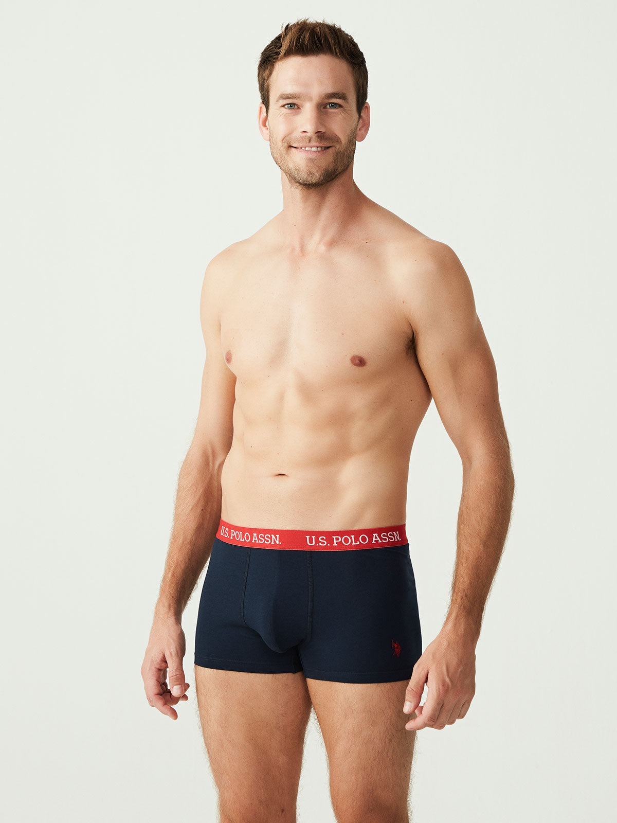 Набір трусів чоловічих U.S. Polo Assn. 80253 2XL 3 шт. чорний (8680557254778)фото5