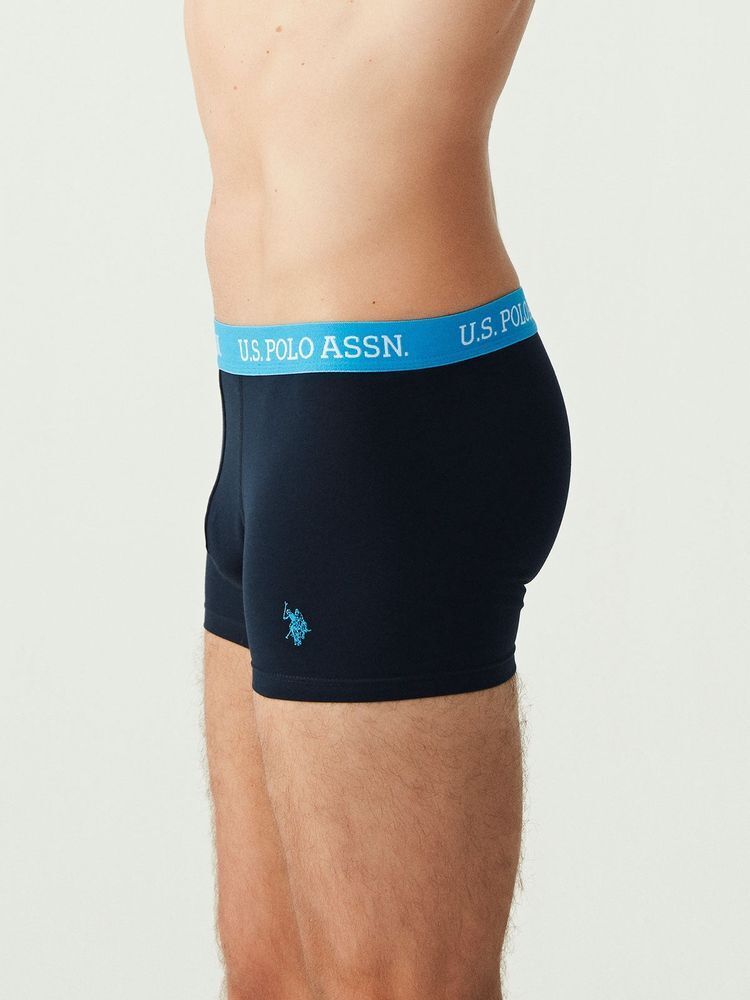 Набір трусів чоловічих U.S. Polo Assn. 80253 2XL 3 шт. чорний (8680557254778)фото10