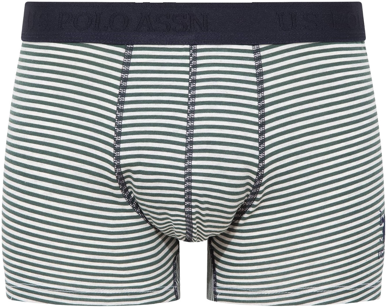 Набор трусов мужских U.S. Polo Assn. 80504 2XL 3 шт. темно-синий/зеленый/принтованый (8680557421316) фото 2