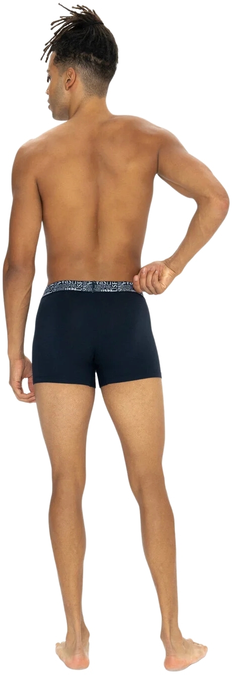 Набор трусов мужских U.S. Polo Assn. 80543-2 L 3 шт. черный/темно-синий/серый (8680557451863) фото 