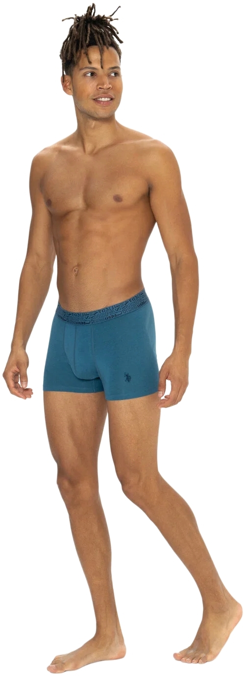 Набор трусов мужских U.S. Polo Assn. 80543-1 XL 3 шт. черный/темно-синий/серый (8680557451825) фото 4