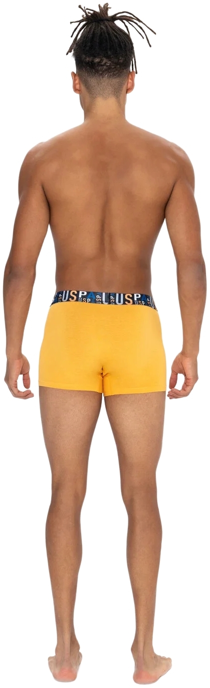 Набор трусов мужских U.S. Polo Assn. 80572 L 3 шт. черный/синий/желтый (8680557451917) фото 