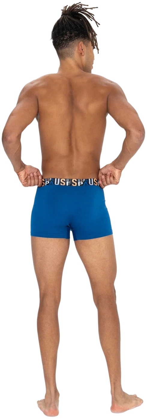 Набор трусов мужских U.S. Polo Assn. 80572 XL 3 шт. черный/синий/желтый (8680557451924) фото 5