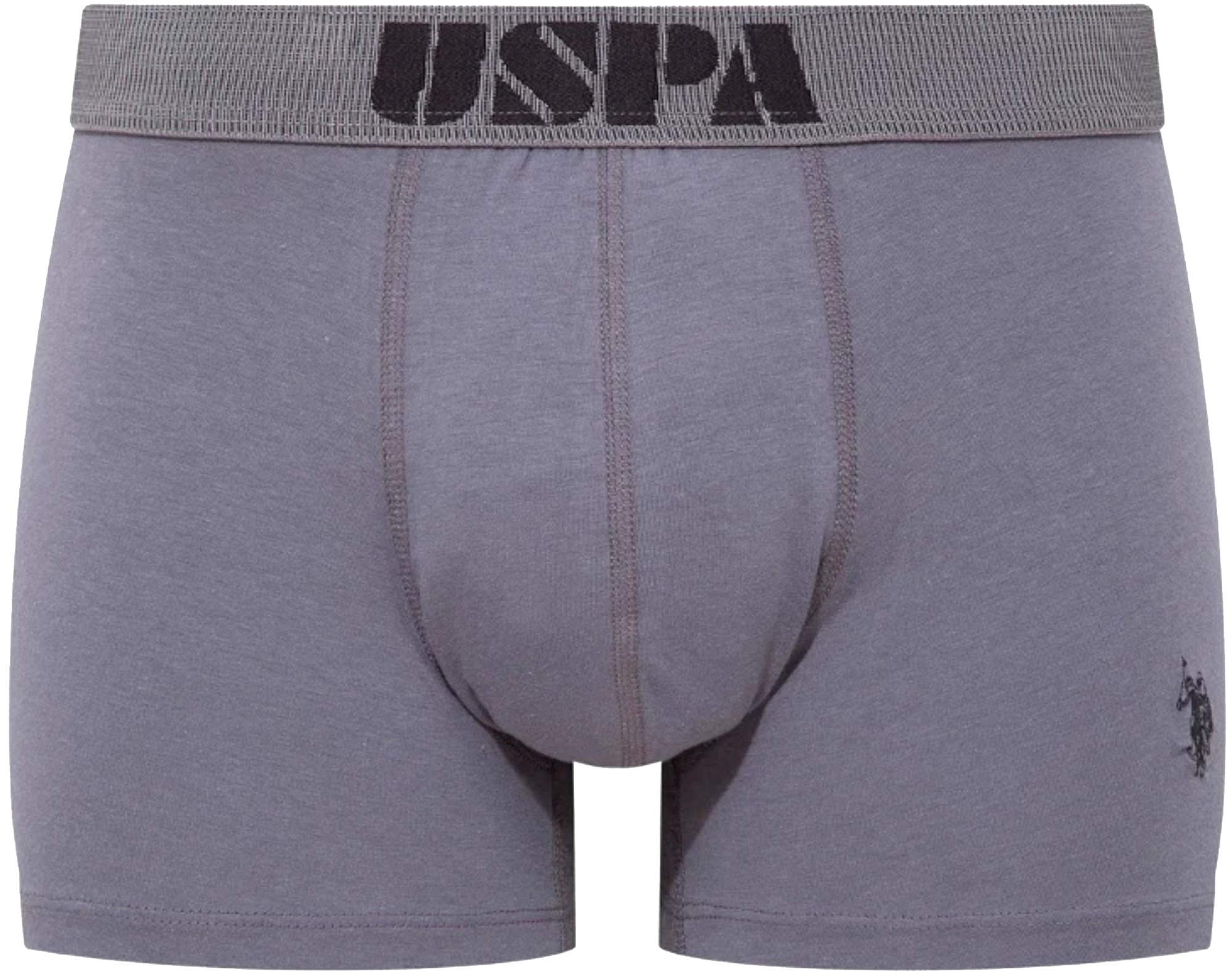 Набор трусов мужских U.S. Polo Assn. 80521 L 3 шт. бордовый/синий/серый (8680557421095) фото 3